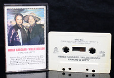 Merle Haggar / Willie Nelson - Poncho  Lefty  Cassette, 1982 