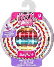 KumiKreator Mini Fashion Bracelet Pack Refill Gem, Palm Tree, Sunshine, Hearts