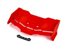 TRA9517R Traxxas Sledge Red Rear Wing with Hardware