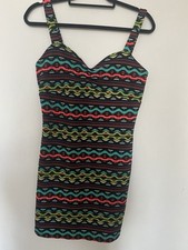 H & M Multicoloured Summer Dress - size 12 - Excellent condition- Open to offers
