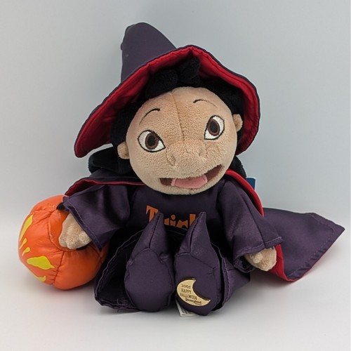 Disney Lilo Halloween Witch Plush 2005 Disneyland World Bean Bag NWT 9 inch