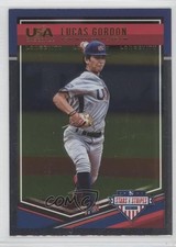 2018 Panini USA Baseball Stars & Stripes Longevity Lucas Gordon #58 0j5