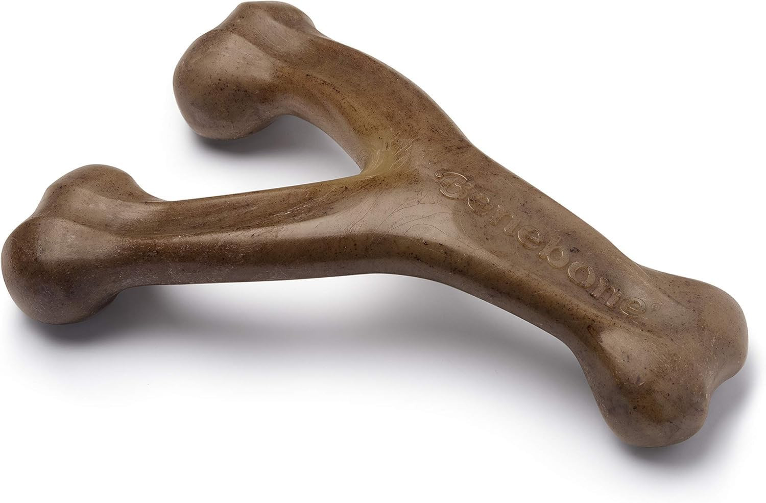 Wishbone per Cani Al Gusto Di Pancetta Gigante – Osso Giocattolo per Masticate E