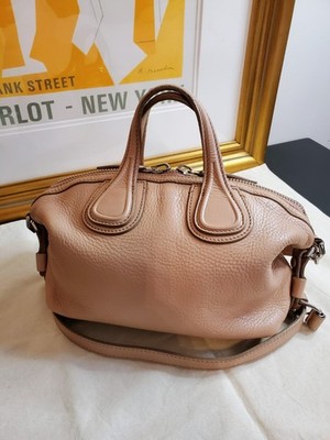 Givenchy Nightingale Micro Pebbled Leather Crossbody Bag Pink Nude BB05095025