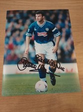 Superb Hand Signed Steve Walsh Leicester City Legend 10x8" Press Photo
