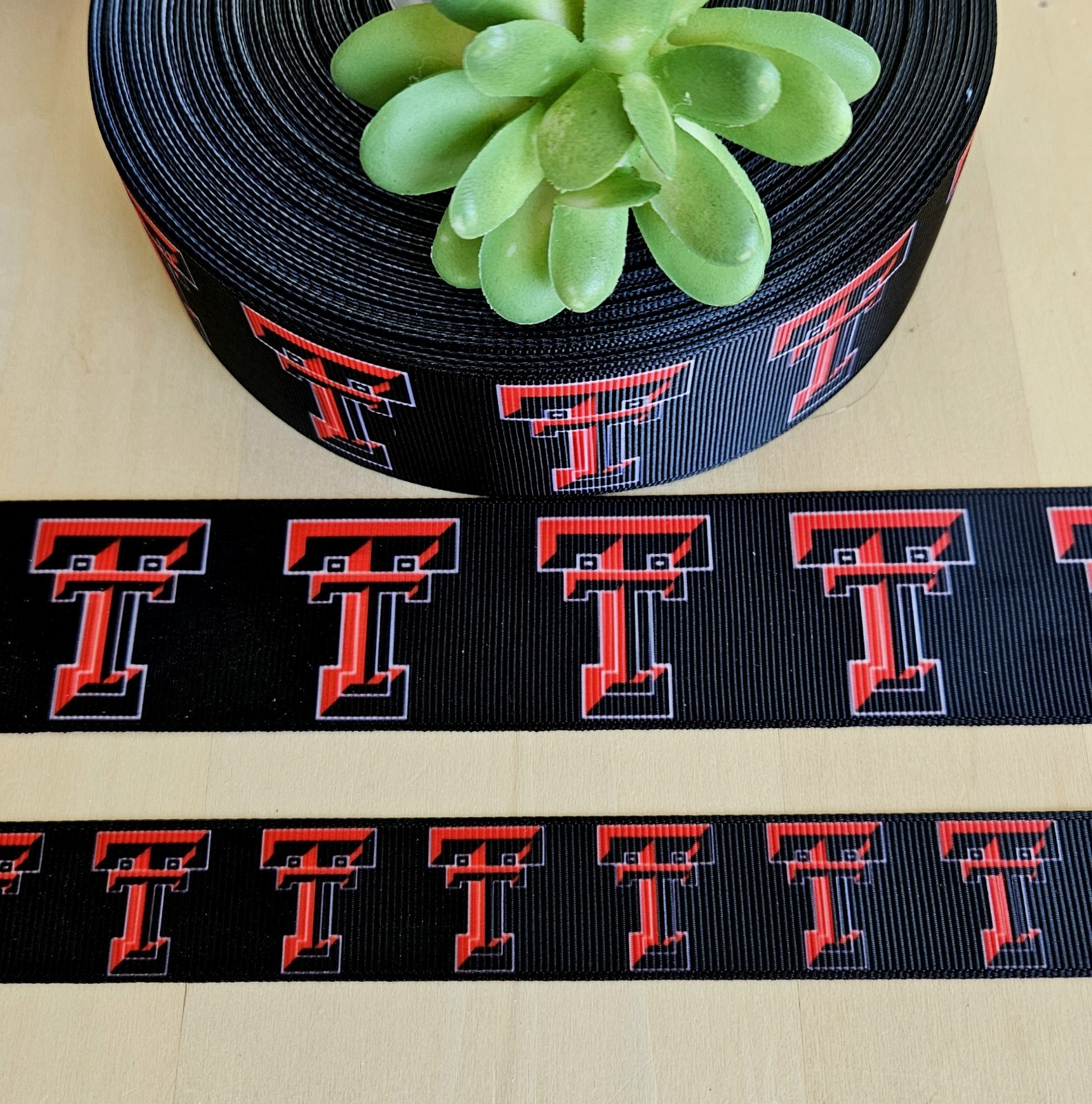 Texas Rangers Ribbon 7/8 & 1.5