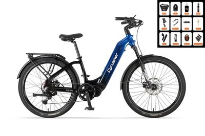Cyrusher Path Electric Mountain Bike All-Terrain E-MTB 27.5  750W 48V15Ah E-Bike