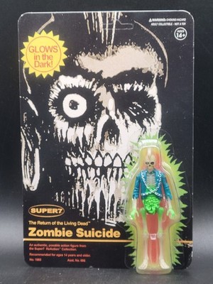 Super7 Reaction Glow Return Of The Living Dead Zombie Suicide