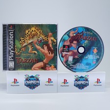 Tarzan PS1 CIB W/ Manual - PlayStation