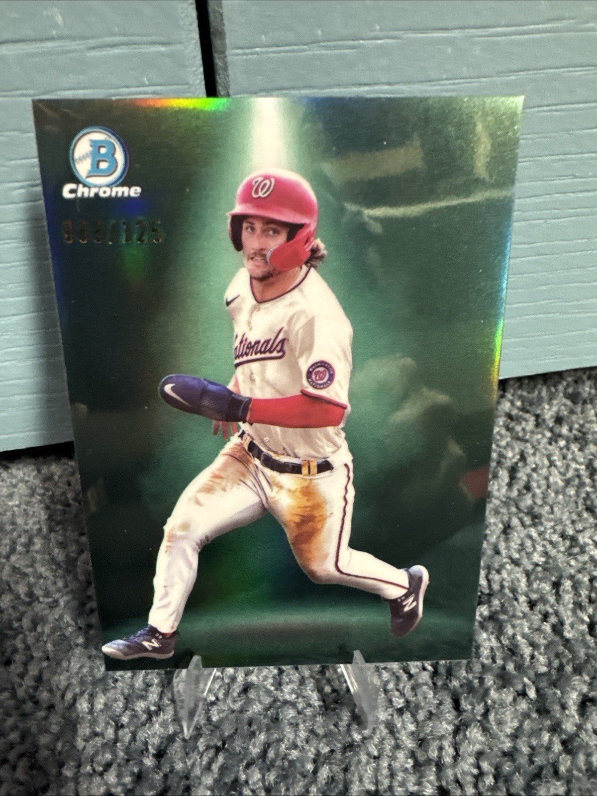 2024 BOWMAN SPOTLIGHTS BS2 DYLAN CREWS AQUA REFRACTOR /125