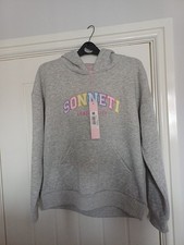 BNWT Grey Sonetti Hoodie Size 13-15 Years