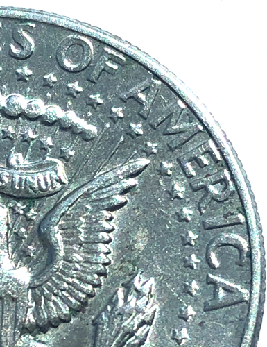 1971 D Kennedy Half Dollar Double Die Reverse (DDR) 50 Cents U.S. Coin Error - Picture 10 of 17