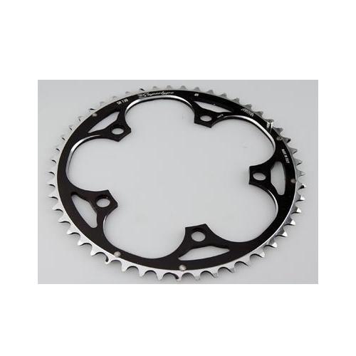 Plateau route extérieur 49 dents Miche noir entraxe 130 à 5 branches pour vélo