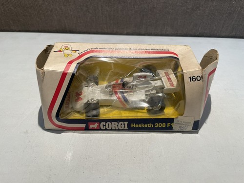 Corgi Toys #160 Hesketh 308 Formula 1 Racing Car - Boxed - Picture 2 of 11