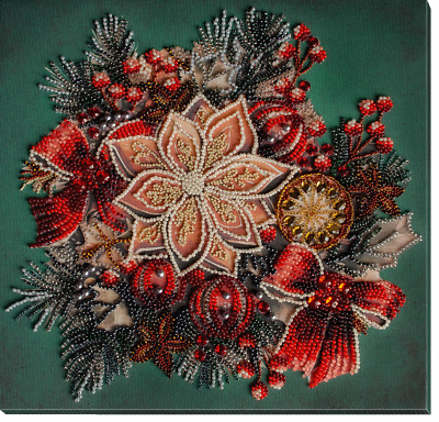 Abris Art Bead Embroidery Kit - The taste of Christmas AB-915