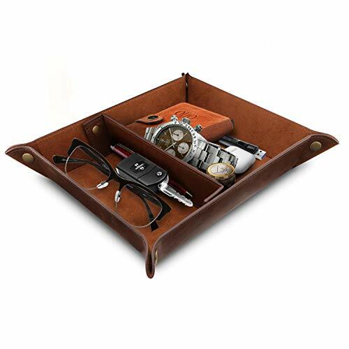 Londo Vassoio Svuotatasche in Pelle Premium | Organizer Desktop Elegante
