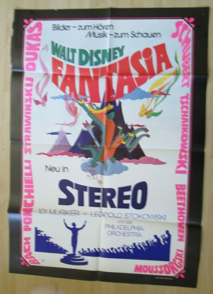 Filmplakat - Fantasia ( Walt Disney )  - Bild 1 von 1