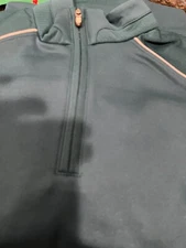 CUTTER & BUCK MCK00974 - Men's CB WeatherTec Ridge Half Zip - Green XXL