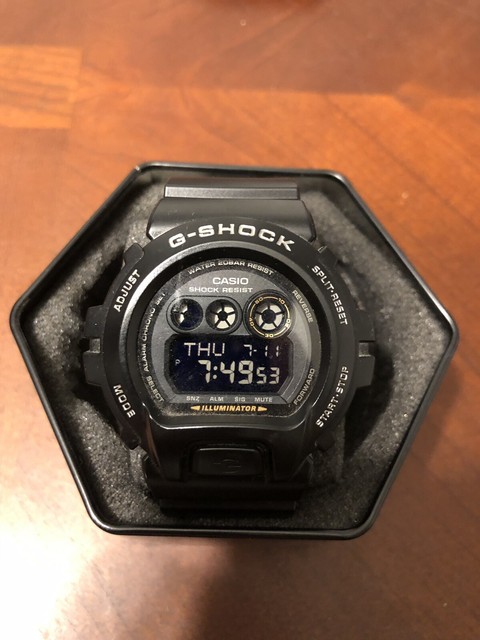 casio watch blue face