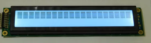 Extra großes 2x20 Zeichen LCD DISPLAY Schwarz Weiß Positive LED Backlight 2x8pin