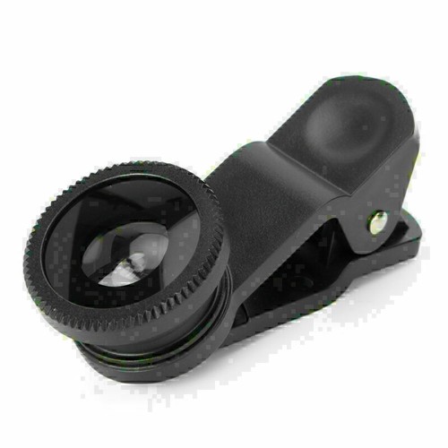 3 In 1 Fish Eye Wide Angle Macro Camera Clip-on Lens fit Universal Mobile Phone - 第 13/19 張圖片