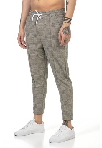 Redbridge Jeans Herren Hose Scacchi Jogger Chino Pants Freizeithose Kariert Jogg - Bild 5 von 34