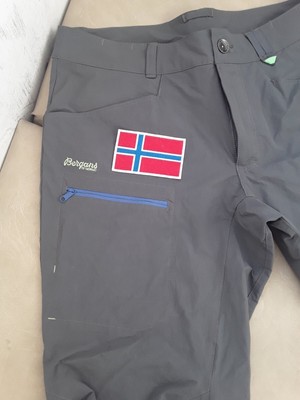 BERGANS OF NORWAY MEN  size L pants trousers leggings cross country snowboard 