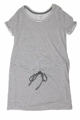maternity striped shirt dress Bright Blue Stripe Long Sleeve Maternity Shirt Midi Dress