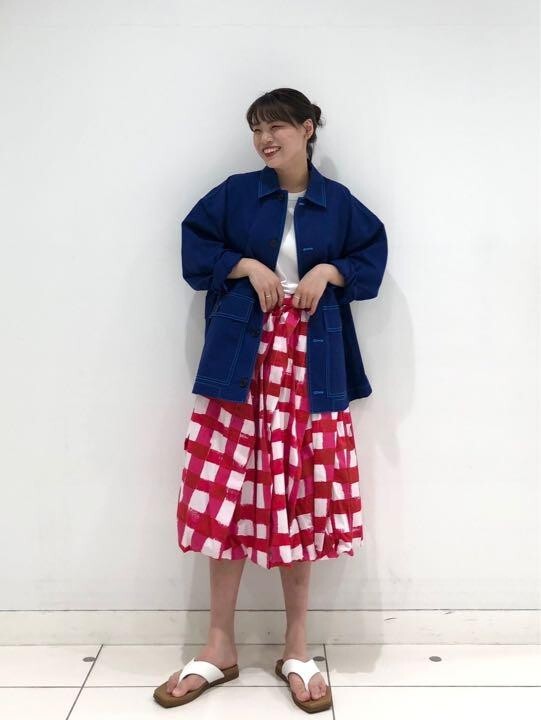 UNIQLO MARNI Collaboration Balloon Shape Skirt RED 2022 Size