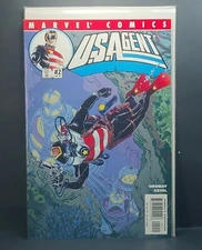 US Agent Comic 2 Cover A First Print 2001 Karl Kesel Jerry Ordway Workman Marvel