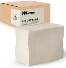 Premium Air Dry Clay White 10 lbs All Natural Modeling Clay. Ideal for Beginn...