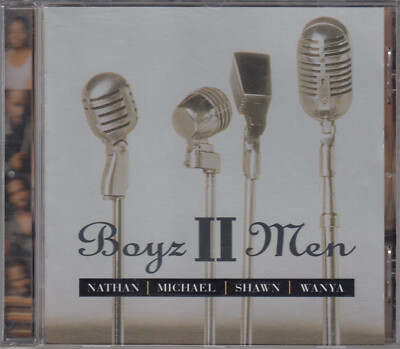 BOYZ II MEN II Nathan Michael Shawn Wanya CD Album 2000 RAR & NEUWARE Motown