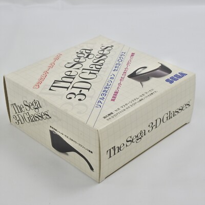 The Sega 3-D Glasses Boxed 3D Tested Sega Mark III Master