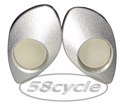 03-04 GSXR1000 04-05 GSXR600 Greggs Custom Signals Silver Frosted Front Lights - 第 1/1 張圖片