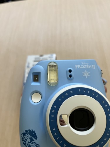 Fujifilm Disney Frozen 2 Instax Mini 9 analoge Sofortbildkamera blau - Bild 11 von 24