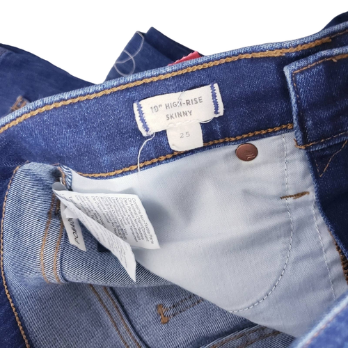 Madewell 10" High-Rise Skinny Jeans Size 25 in Danny Wash: TENCEL™ Denim Edition - Picture 7 of 10