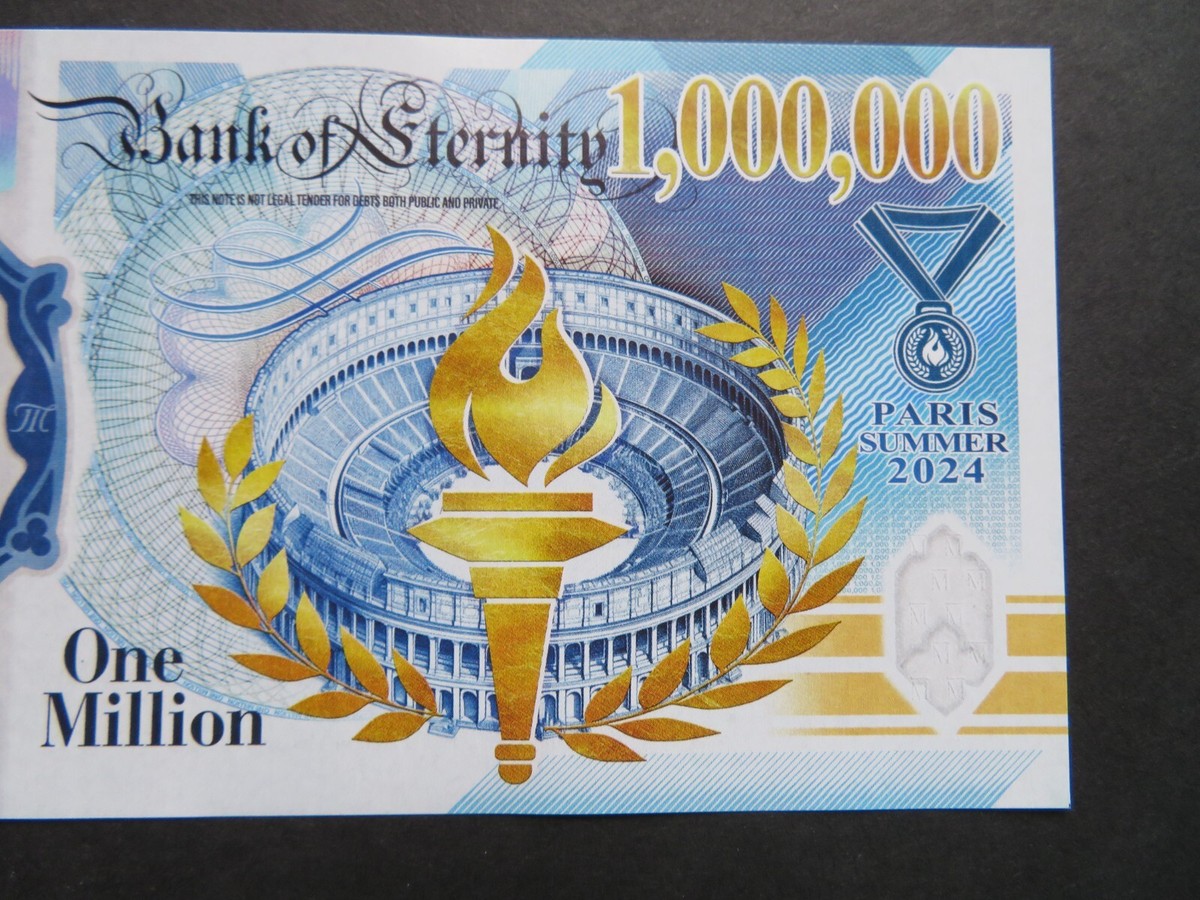 One Million Note $ € £1,000,000 Paris Summer 2024 Bill Pound Euro Dollar  EPIC | eBay UK
