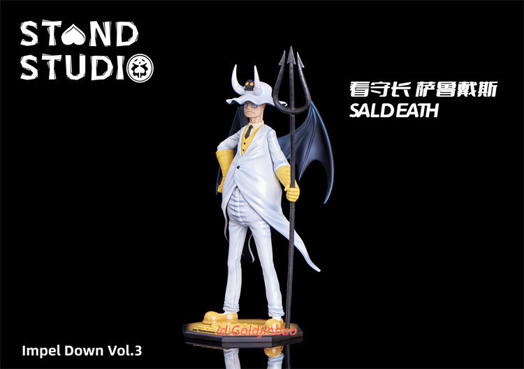 Stand Studio One Piece Saldeath Resin Statue In Stock 2 year Later