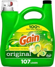 Gain + Aroma Boost Laundry Detergent Liquid Original Scent 107 Loads 154 Fl Oz 0.10 per gallon