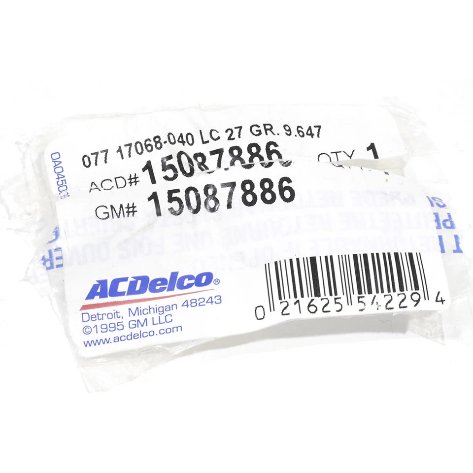 Mástil de antena OEM M6 x 1 x 6H rosca 84-23 Chevrolet Pontiac Oldsmobile 15087886 Foto 4 de 4