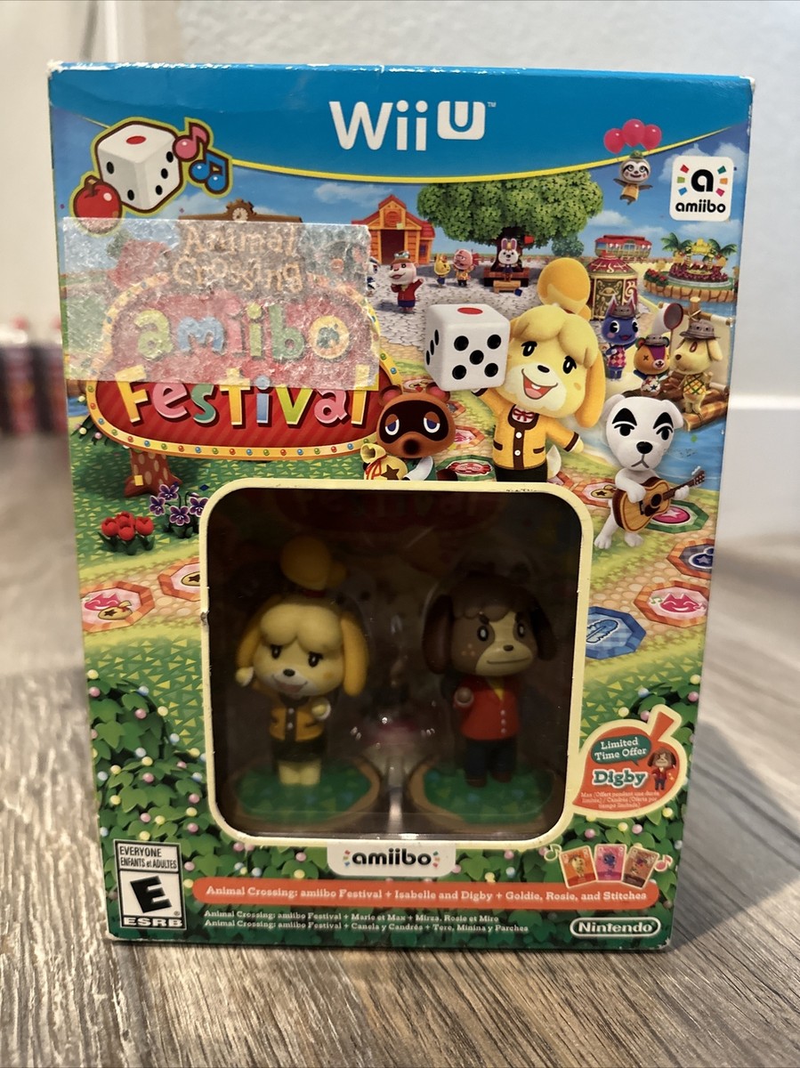 wiiU＋ソフトセット＋amiibo付き！ Animal Crossing: Amiibo Festival Bundle (Nintendo Wii U, 2015) for