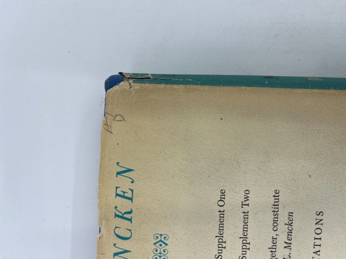 Letters of H L Mencken 1961 Guy Forgue First Edition Hardcover with Dust Jacket - Picture 9 of 9
