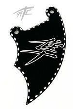 HAYABUSA BLACK CONTRAST CUT LEFT FRONT BRAKE CALIPER COVER 2000 SUZUKI HAYABUSA