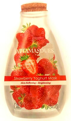 Vitamasques Strawberry Yoghurt Mask 1pc New