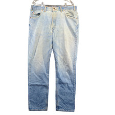 Levi's Men's Straight Leg Jeans Blue Size 38x30 Cotton Orange Tab Vintage Canada