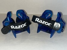 RAZOR JETTS DLX HEEL WHEELS HEELYS AJUSTABLE STRAP TO SHOE SKATES WHEELS LITE UP