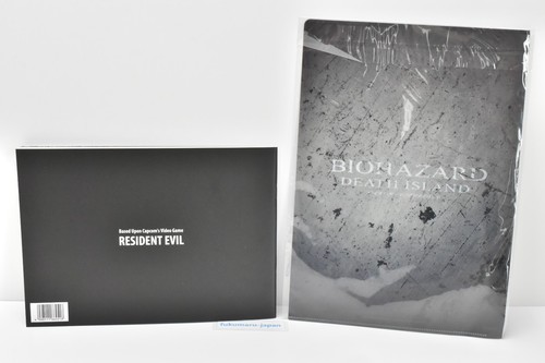 Resident Evil Biohazard Death Island movie booklet & clear file holder CAPCOM - Picture 2 of 22