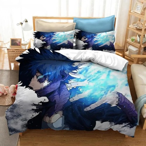 My Hero Academia Bedding Set Twin Queen Size Duvet Cover Pillowcase Bed set new - Picture 37 of 41