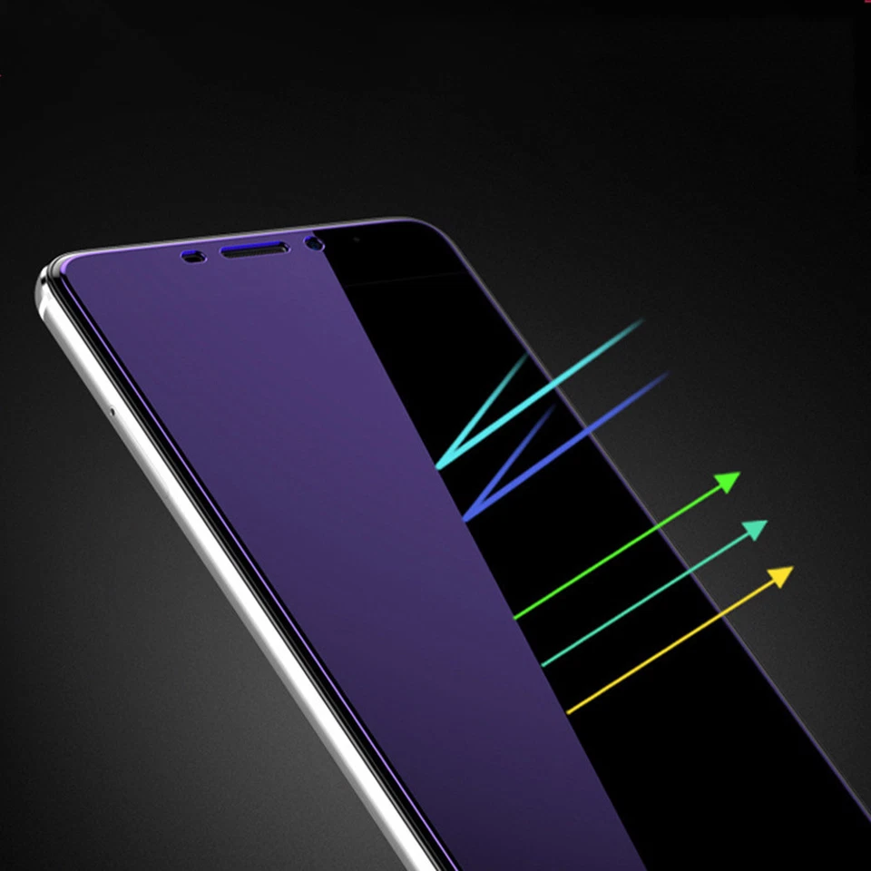 Película Protectora de Pantalla de Vidrio Templado Anti-Luz Azul para OnePlus 6 6T 5 5T Nueva Foto 3 de 4