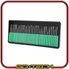 30 Diamond Coated Burrs 2.35 mm Shank Dremel Mini Drill Bits